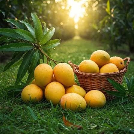 Mango orchard at Laang Agro Farm